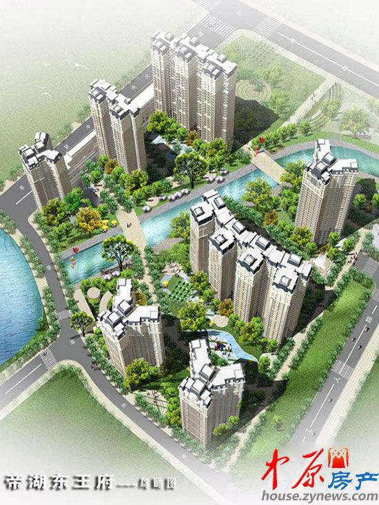 帝湖东王府规划图