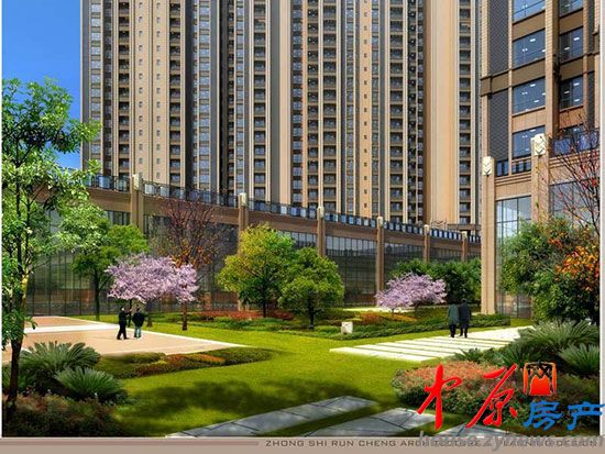 润城内庭效果图
