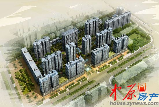 永威翡翠城鸟瞰图