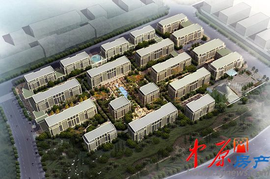 郑州怡商花园式商务会馆规划图