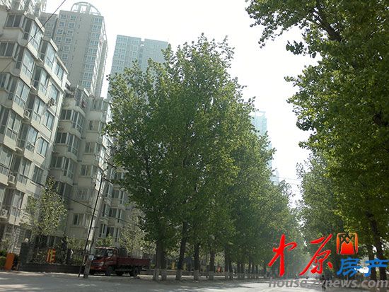 星城国际一期小区门前道路