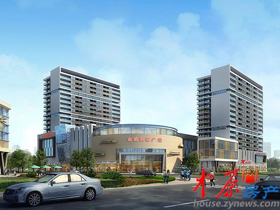 金盛国际商贸城平视效果图