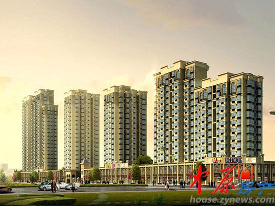 春江家园沿街效果图