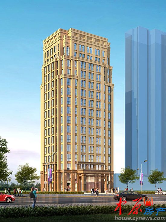 金域蓝湾一期公寓效果图