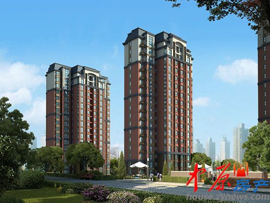 千鹿山一期整体楼盘效果图