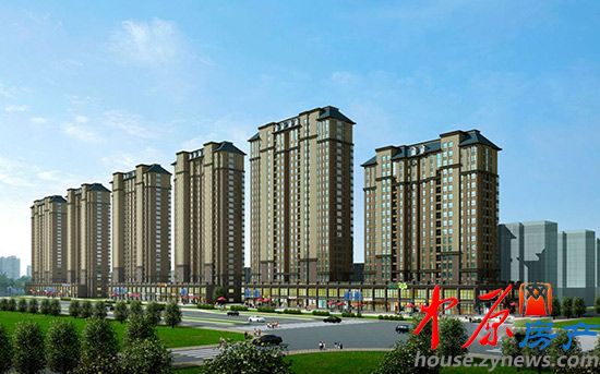 海龙香槟大道四期外立面效果图