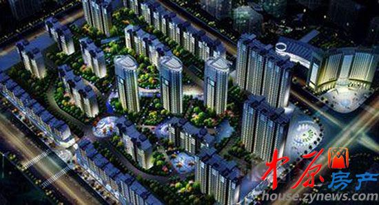 金帝新生活夜景效果图