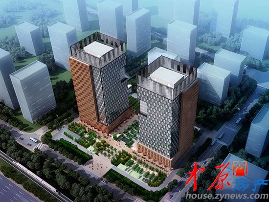 正商宇陆广场鸟瞰图