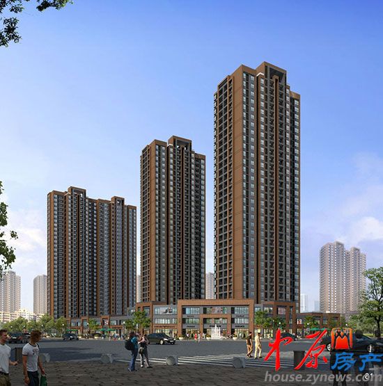 绿都紫荆华庭效果图