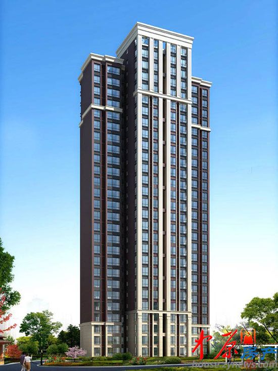 锦绣山河B户型南透视图