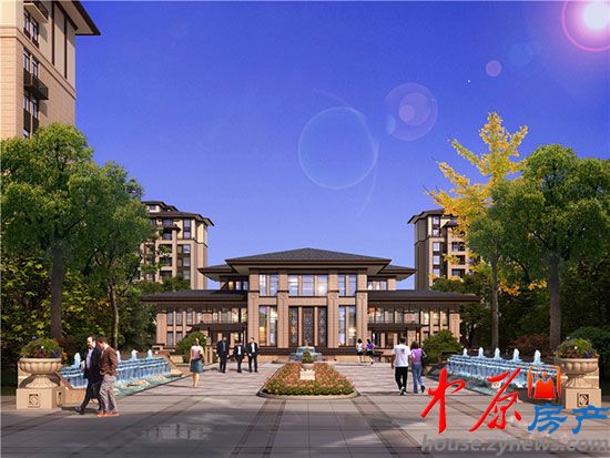 中森林语美墅会所效果图