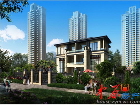 三联龙图一期低层住宅效果图