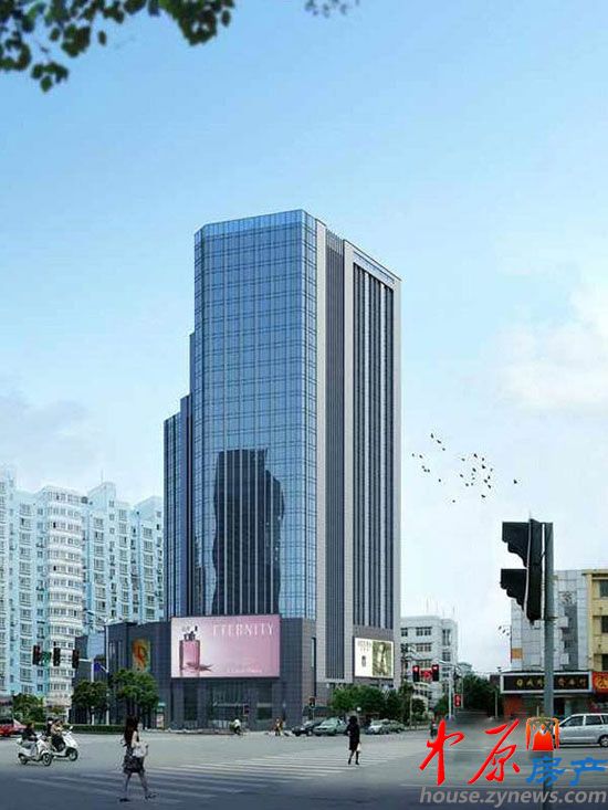 嵩山国际沿街效果图