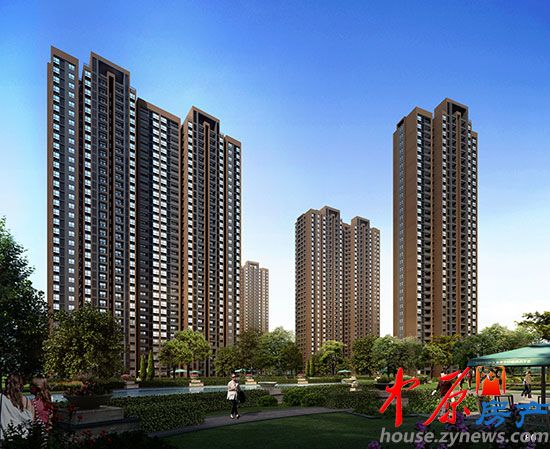 绿都紫荆华庭效果图