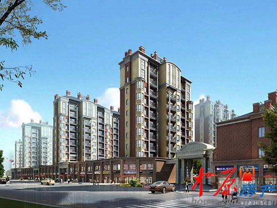 森林里林东路沿街透视图