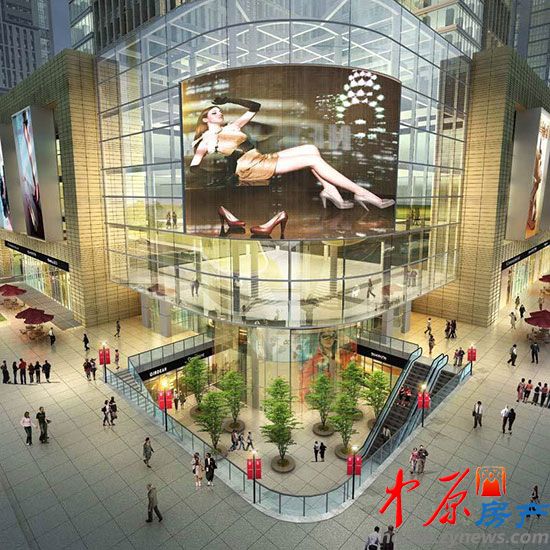 京沙广场主入口效果图