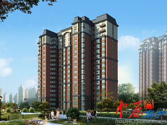 千鹿山一期整体楼盘效果图