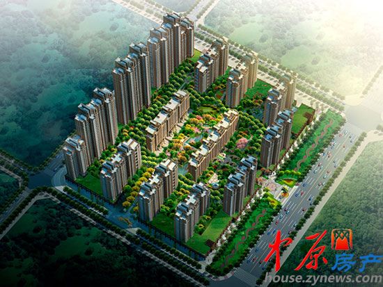 金龙紫东郡鸟瞰图