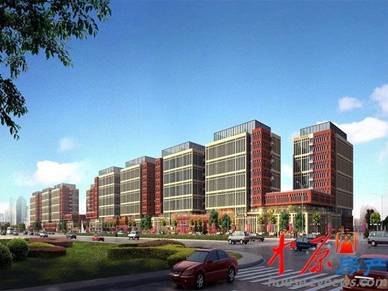 中部港北沿街效果图