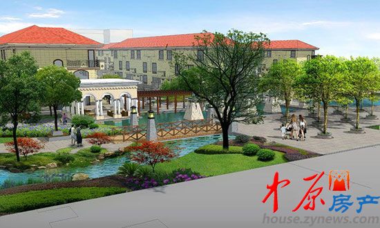 金荣盛景濠庭局部景观效果图