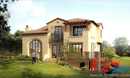 正商红河谷独栋别墅效果图