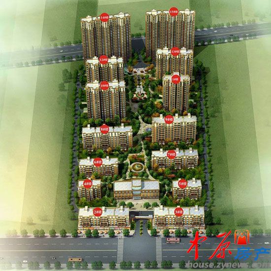 天怡佳苑鸟瞰图