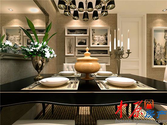 瑞士酒店公寓精装样板间效果图