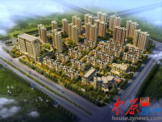 民安北郡鸟瞰图