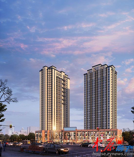 万创&middot;河医缤纷商业广场效果图