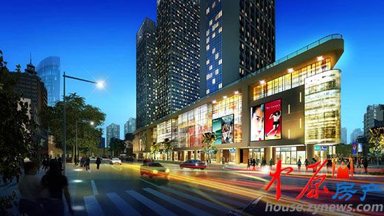 正弘凯宾城夜景图