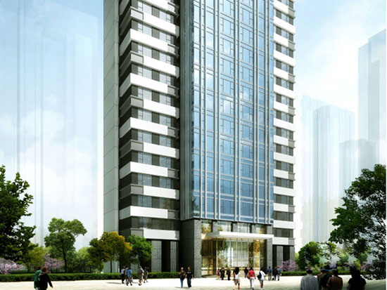 建业天筑外立面效果图