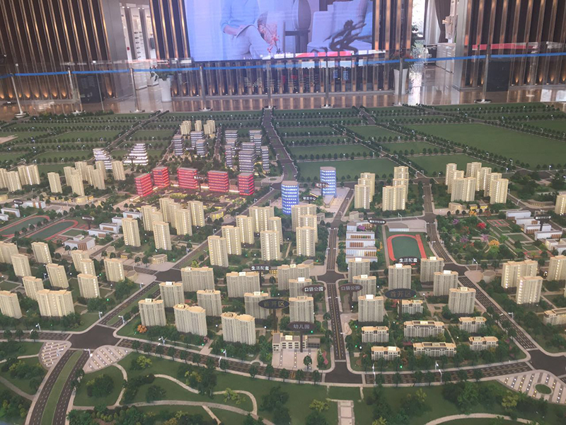 绿地公园城沙盘展示-大沙盘