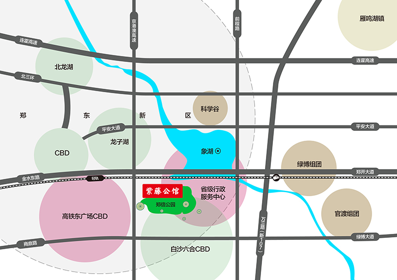 紫藤公馆区位图