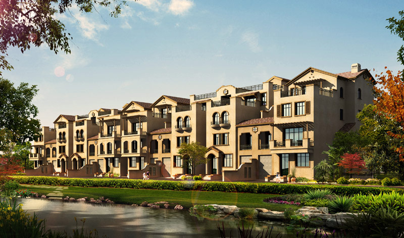 正商红溪谷效果图