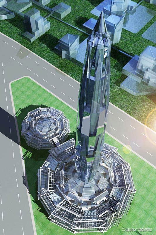 新田广场效果图