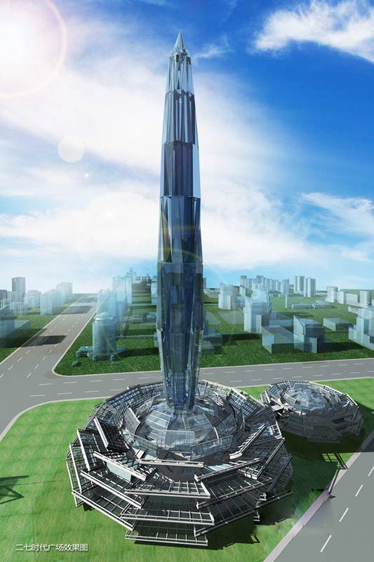 新田广场效果图