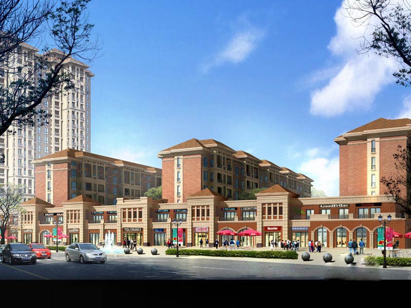 盛润小城之春效果图