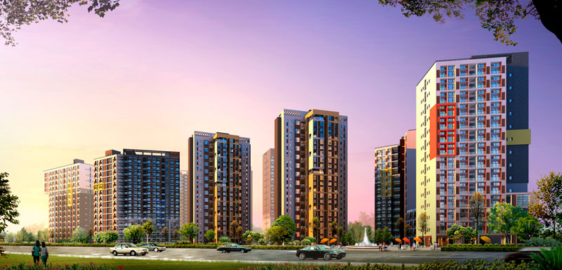 乾宏领秀跃城效果图