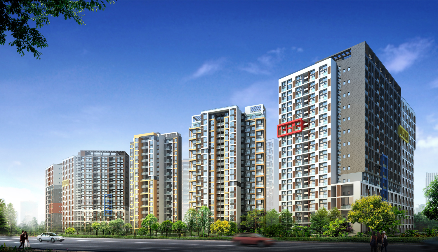 乾宏领秀跃城效果图