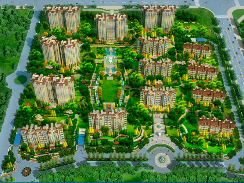 爪哇·东汇名城效果图