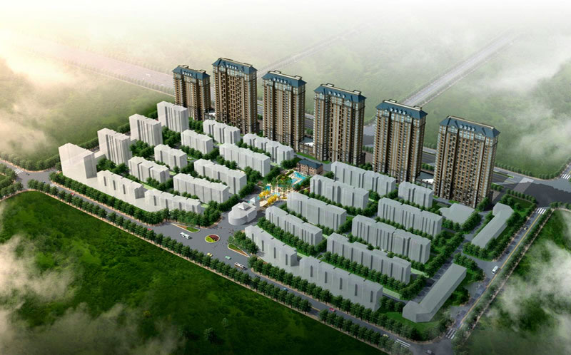 海龙香槟大道四期效果图