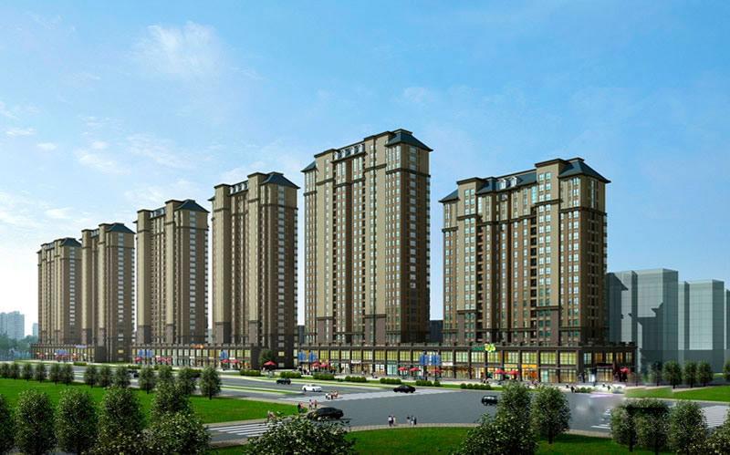 海龙香槟大道四期效果图