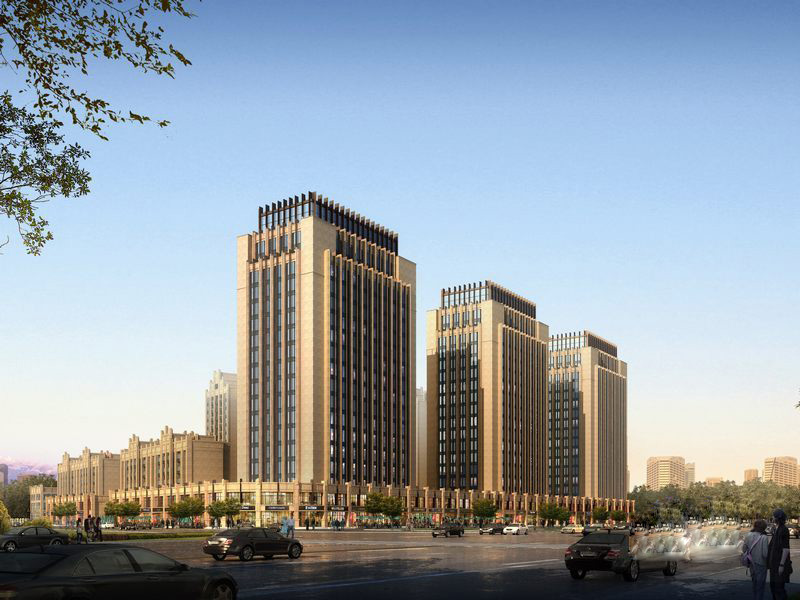 利达国宾中心效果图