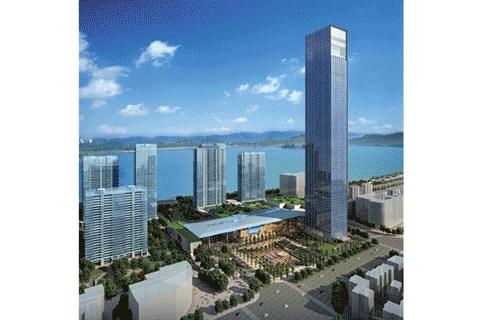 月映滨河 美好相逢丨绿城滨河作品案名正式揭晓