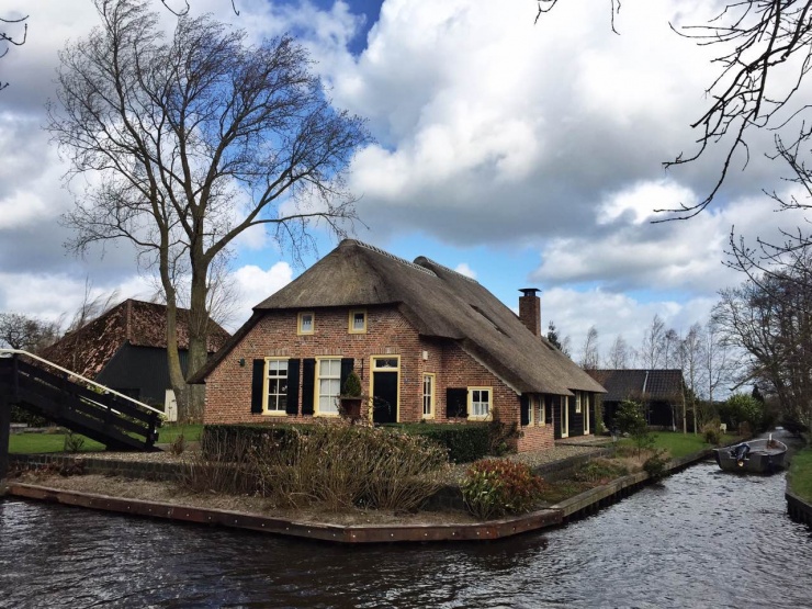 荷兰小镇上的农村房竟是如此美 每一间房子都不同(0/0)
